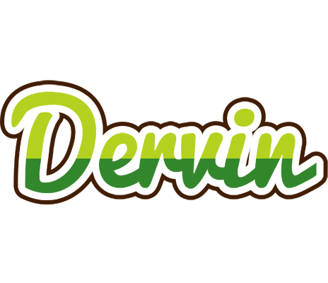 Dervin golfing logo