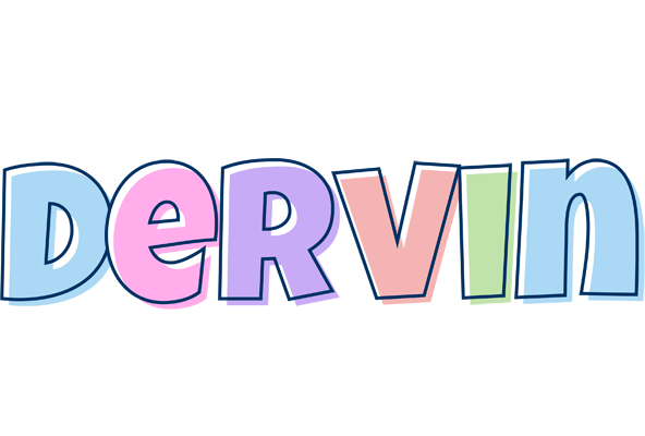 Dervin pastel logo
