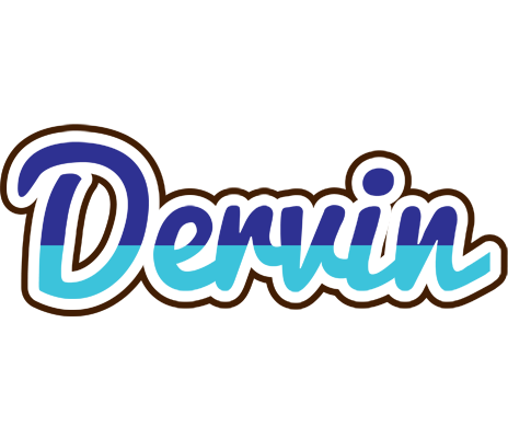 Dervin raining logo