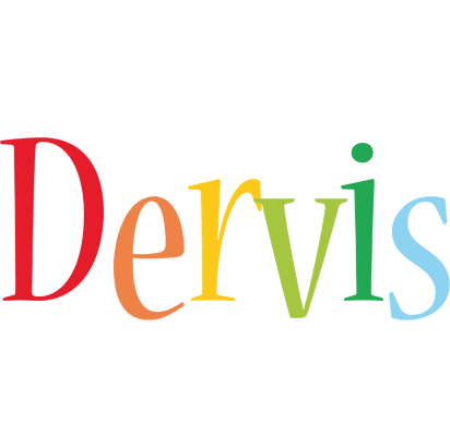 Dervis birthday logo
