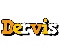 Dervis cartoon logo