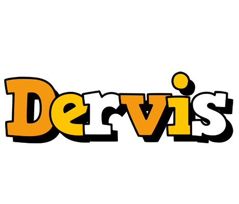 Dervis cartoon logo