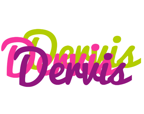 Dervis flowers logo