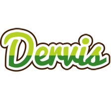 Dervis golfing logo