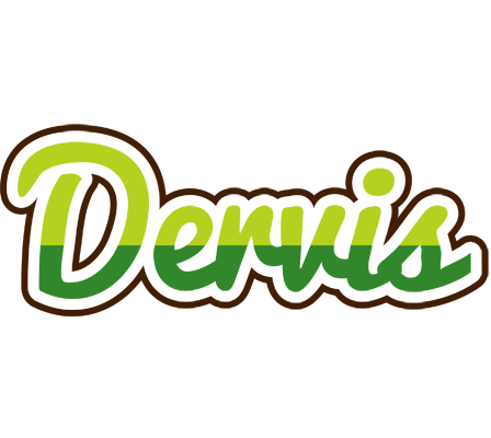 Dervis golfing logo