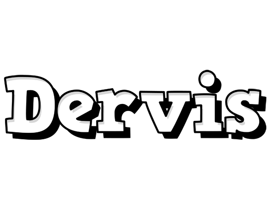 Dervis snowing logo