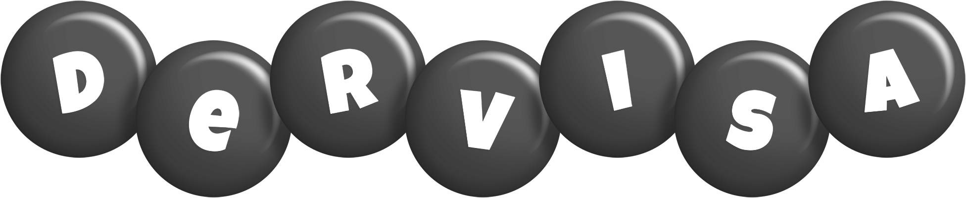 Dervisa candy-black logo