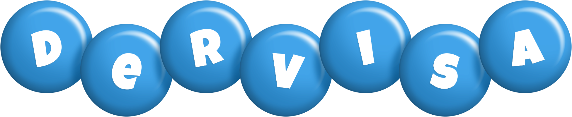 Dervisa candy-blue logo