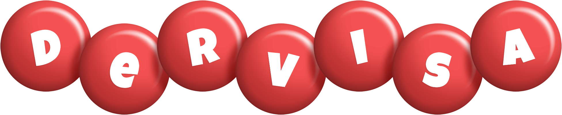 Dervisa candy-red logo