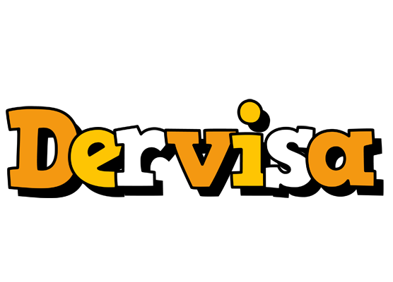 Dervisa cartoon logo