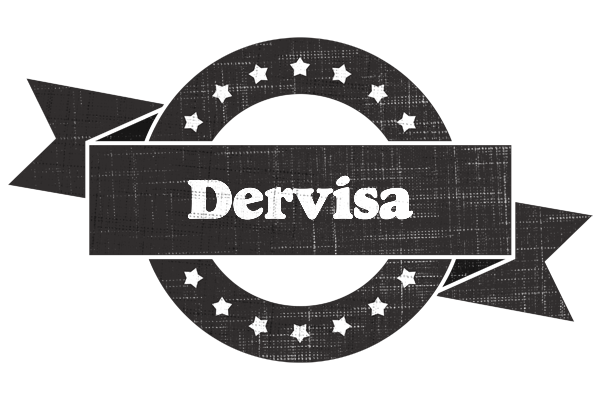 Dervisa grunge logo
