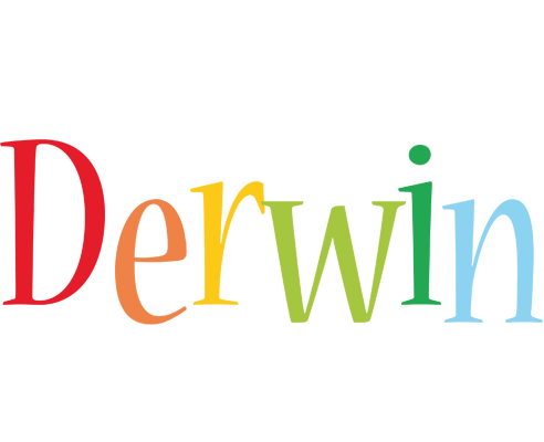 Derwin birthday logo