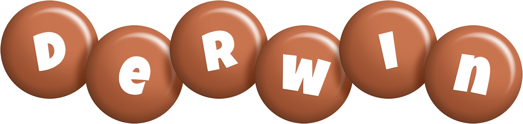 Derwin candy-brown logo