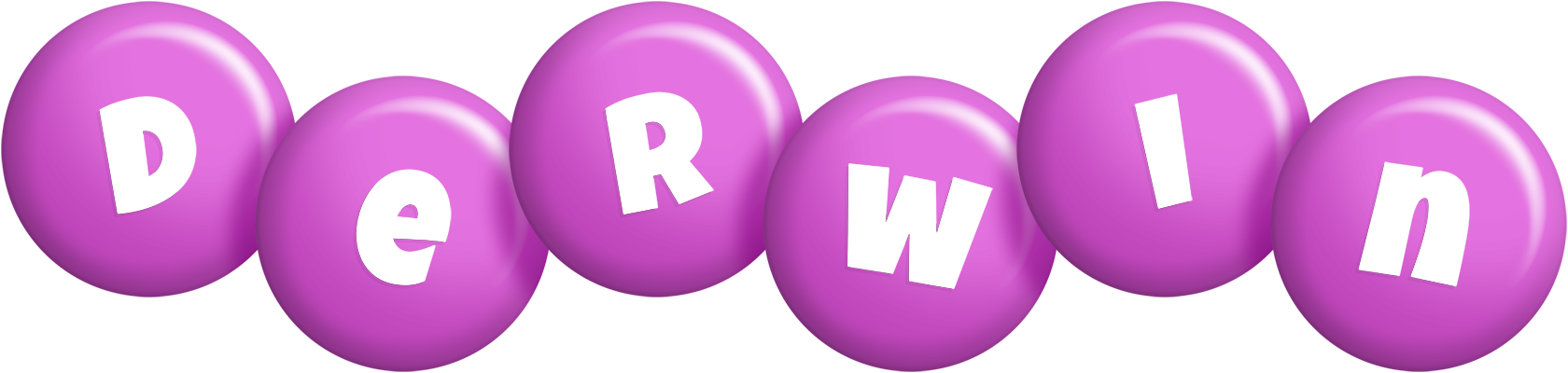 Derwin candy-purple logo