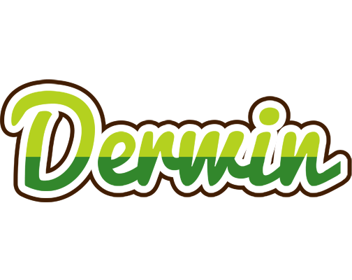 Derwin golfing logo