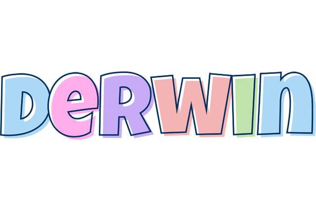 Derwin pastel logo