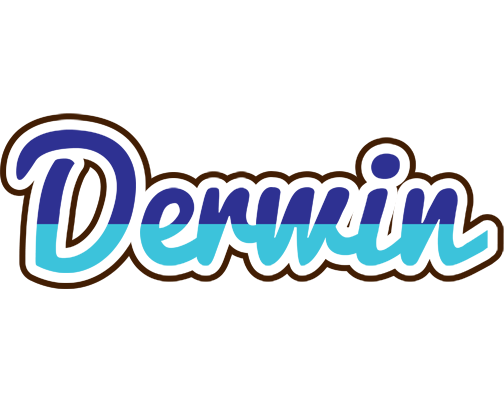 Derwin raining logo