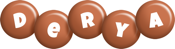 Derya candy-brown logo