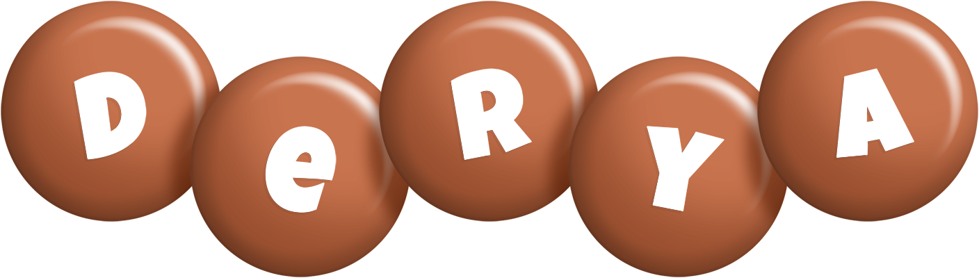 Derya candy-brown logo