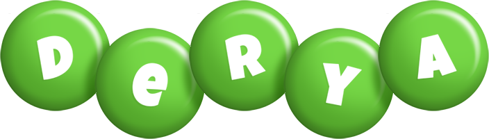 Derya candy-green logo
