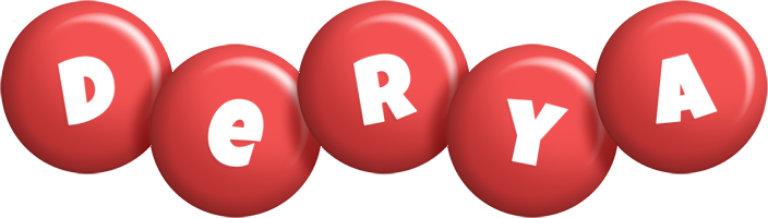 Derya candy-red logo