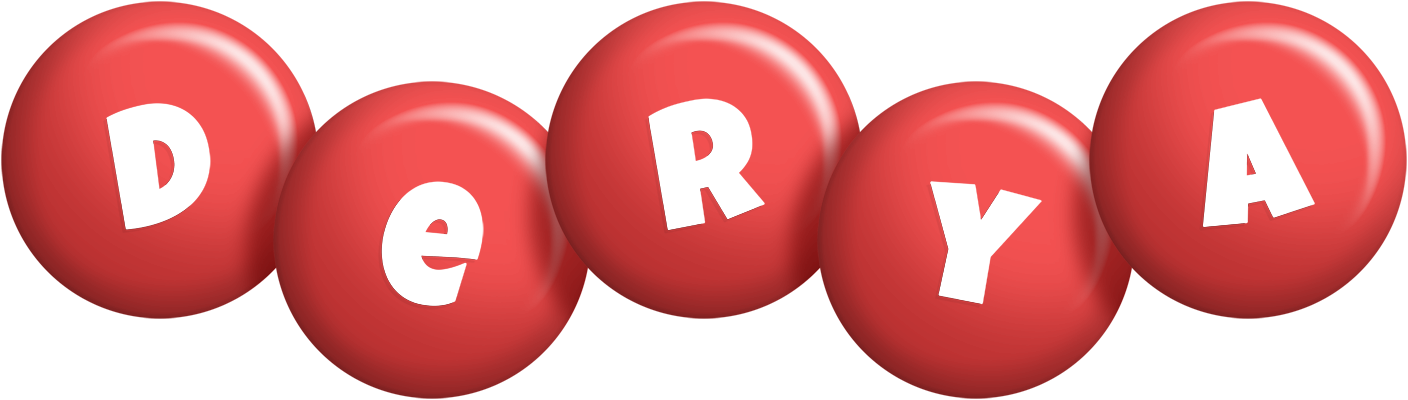 Derya candy-red logo