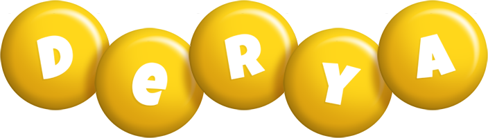 Derya candy-yellow logo