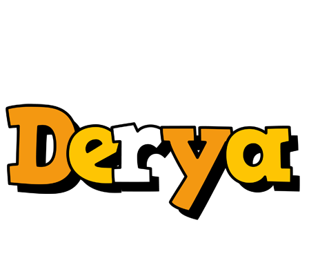 Derya cartoon logo