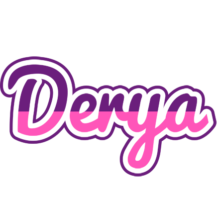 Derya cheerful logo