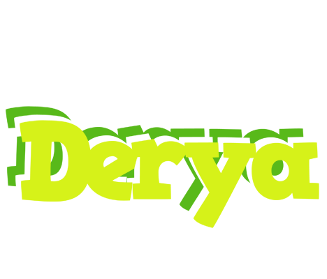Derya citrus logo