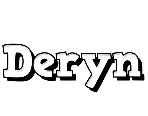 Deryn snowing logo