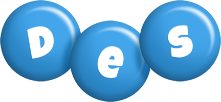 Des candy-blue logo