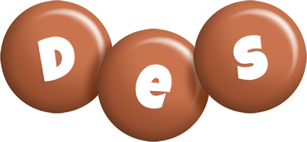 Des candy-brown logo