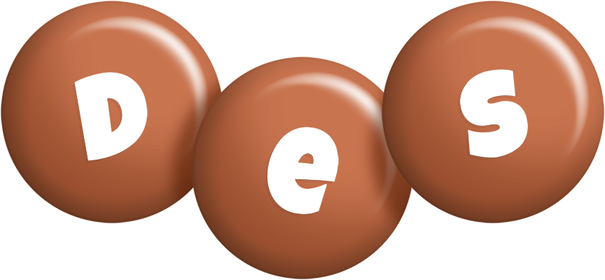 Des candy-brown logo
