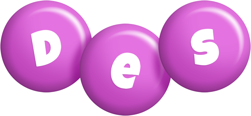 Des candy-purple logo