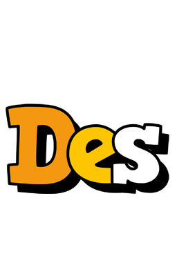 Des cartoon logo