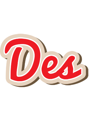 Des chocolate logo