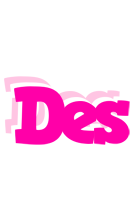 Des dancing logo