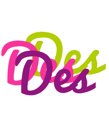 Des flowers logo