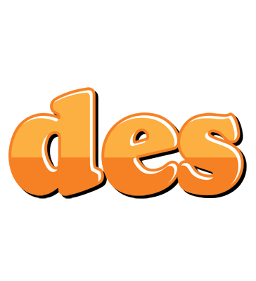 Des orange logo
