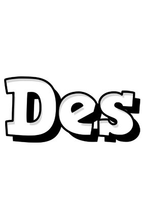 Des snowing logo