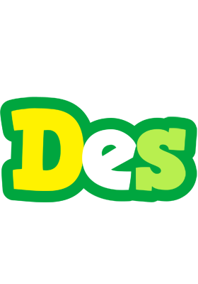 Des soccer logo