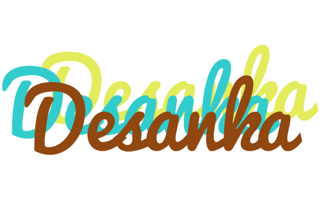 Desanka cupcake logo