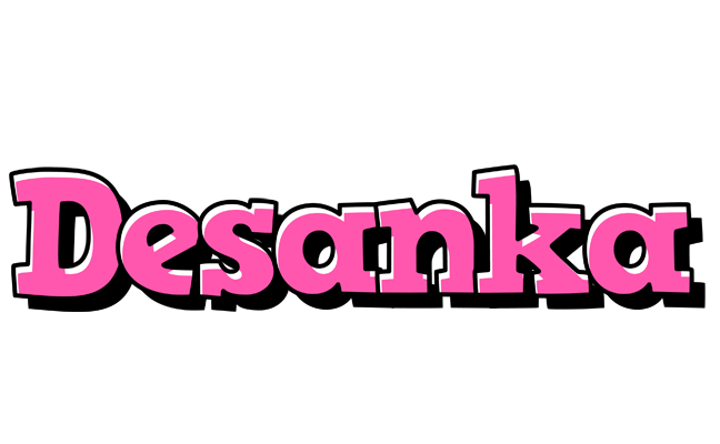 Desanka girlish logo