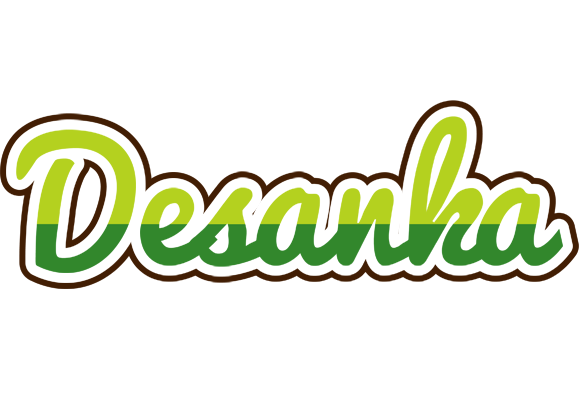 Desanka golfing logo