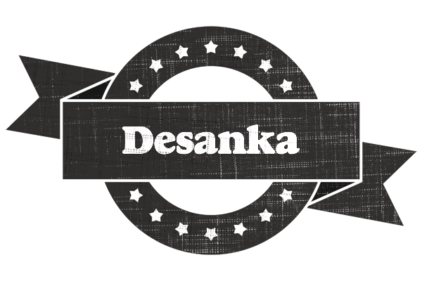 Desanka grunge logo