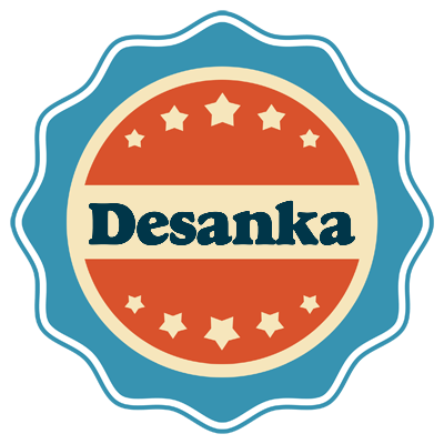 Desanka labels logo