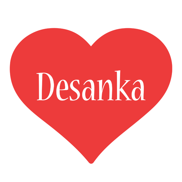 Desanka love logo