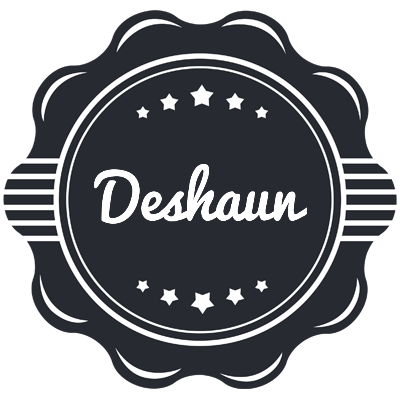 Deshaun badge logo