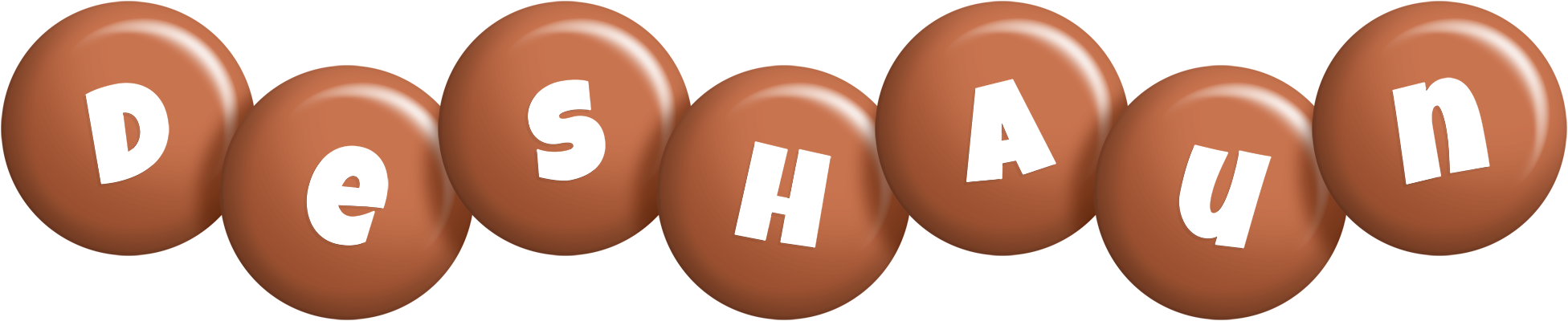 Deshaun candy-brown logo